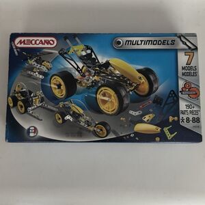 Meccano *New & Sealed* 7 Multi Model Set Bike 190 Parts. Model 4550
